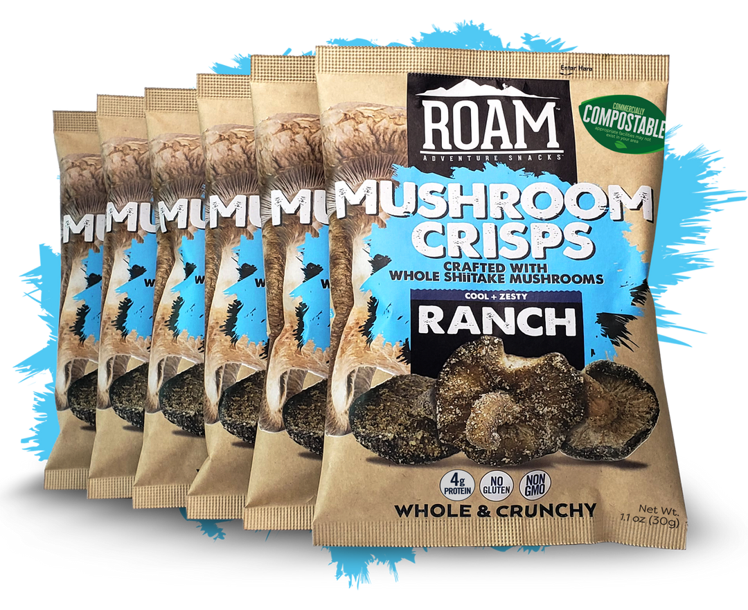 oyster mushroom crisps